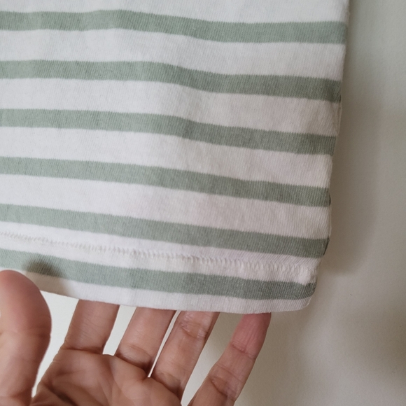 Madewell Summer Tank Top Boxy Crop Top Stripe Size XS - Picture 8 of 13